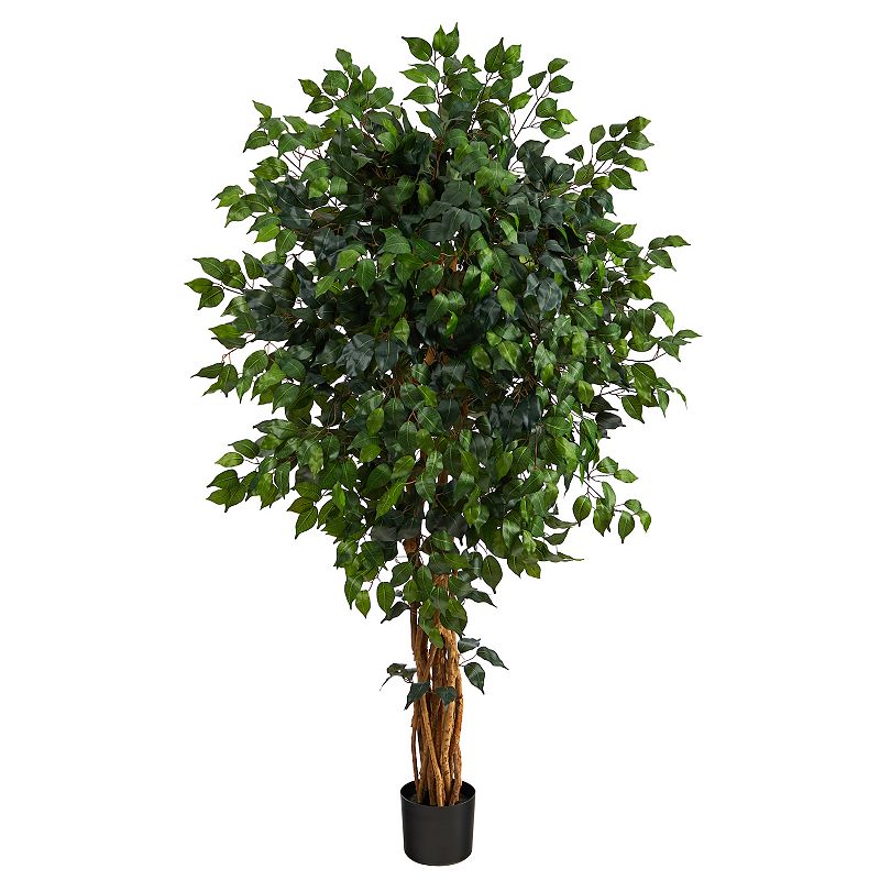 nearly natural 5.5-ft. Palace Ficus Artificial Tree, Green