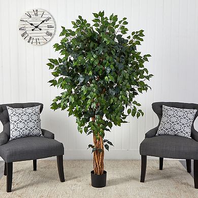 nearly natural 5.5-ft. Palace Ficus Artificial Tree