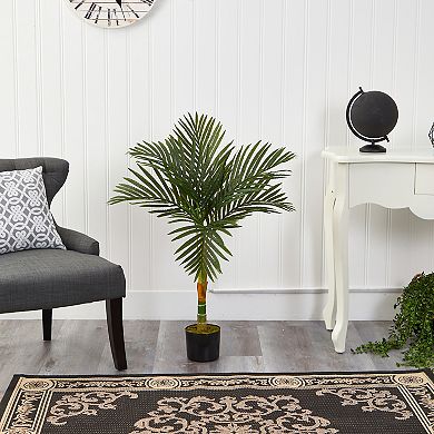 nearly natural 3-ft. Golden Cane Artificial Palm Tree