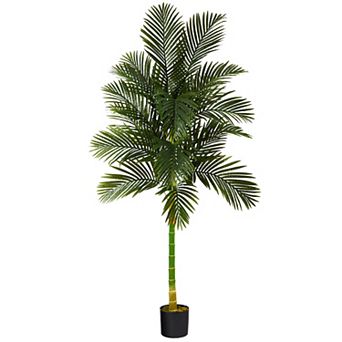 nearly natural 7-ft. Golden Cane Artificial Palm Tree