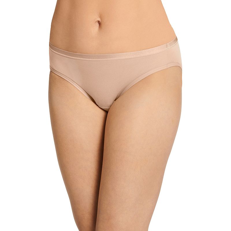 Jockey® Worry Free Moderate Absorbency Bikini Pants 2589, Women's, Size: Large, Light