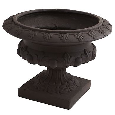 nearly natural 12.5-in. Iron-Finish Decorative Urn