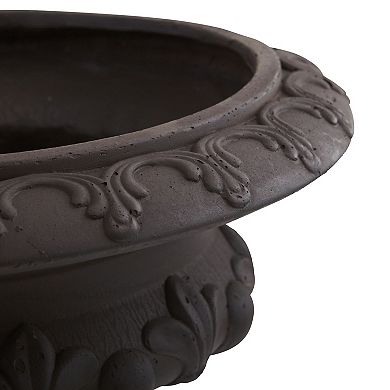 nearly natural 12.5-in. Iron-Finish Decorative Urn