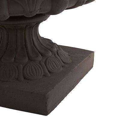 nearly natural 12.5-in. Iron-Finish Decorative Urn