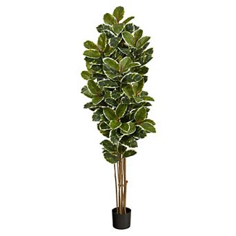 nearly natural 6-ft. UV Resistant Oak Artificial Tree