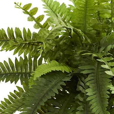 nearly natural Boston Fern Artificial Plant in Decorative Planter