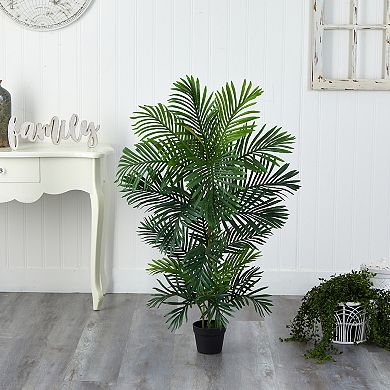 nearly natural 4-ft. UV Resistant Areca Artificial Palm Tree