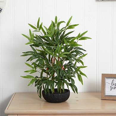 nearly natural 20-in. Bamboo Artificial Plant