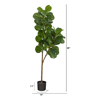 nearly natural 5.5-ft. Fiddle Leaf Fig Artificial Tree
