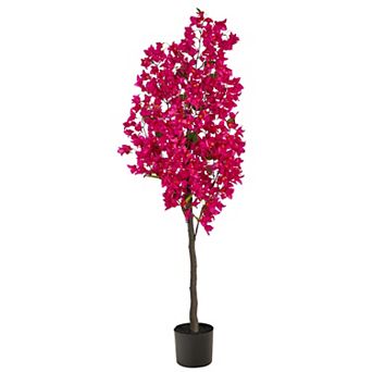 nearly natural 5-ft. Pink Bougainvillea Artificial Tree