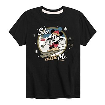 Disney's Mickey Ski With Me Tee
