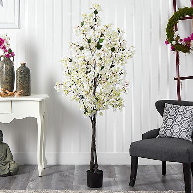 nearly natural 6.5-ft. Cherry Blossom Artificial Tree