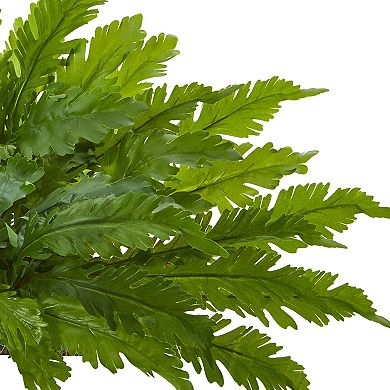 nearly natural 26-in. Fern Artificial Ledge Plant