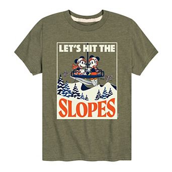 Disney's Lets Hit The Slopes Tee