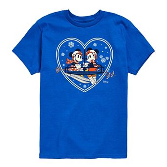 Disney's Ski Lift Heart Tee