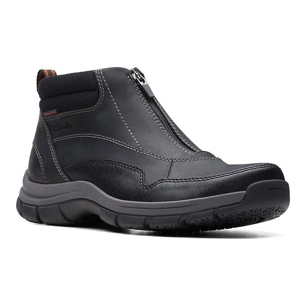 Clarks mens boots zipper new arrivals