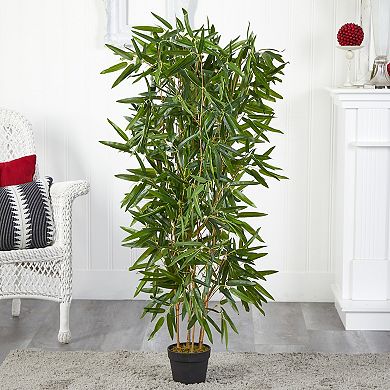 nearly natural 4-ft. Real Touch UV Resistant Bamboo Artificial Tree