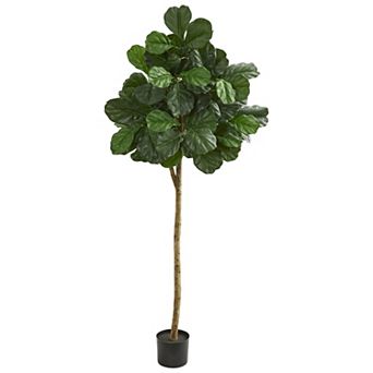 nearly natural 6-ft. Full Foliage Fiddle Leaf Fig Artificial Tree