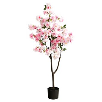 nearly natural 4-ft. Pink Cherry Blossom Artificial Tree