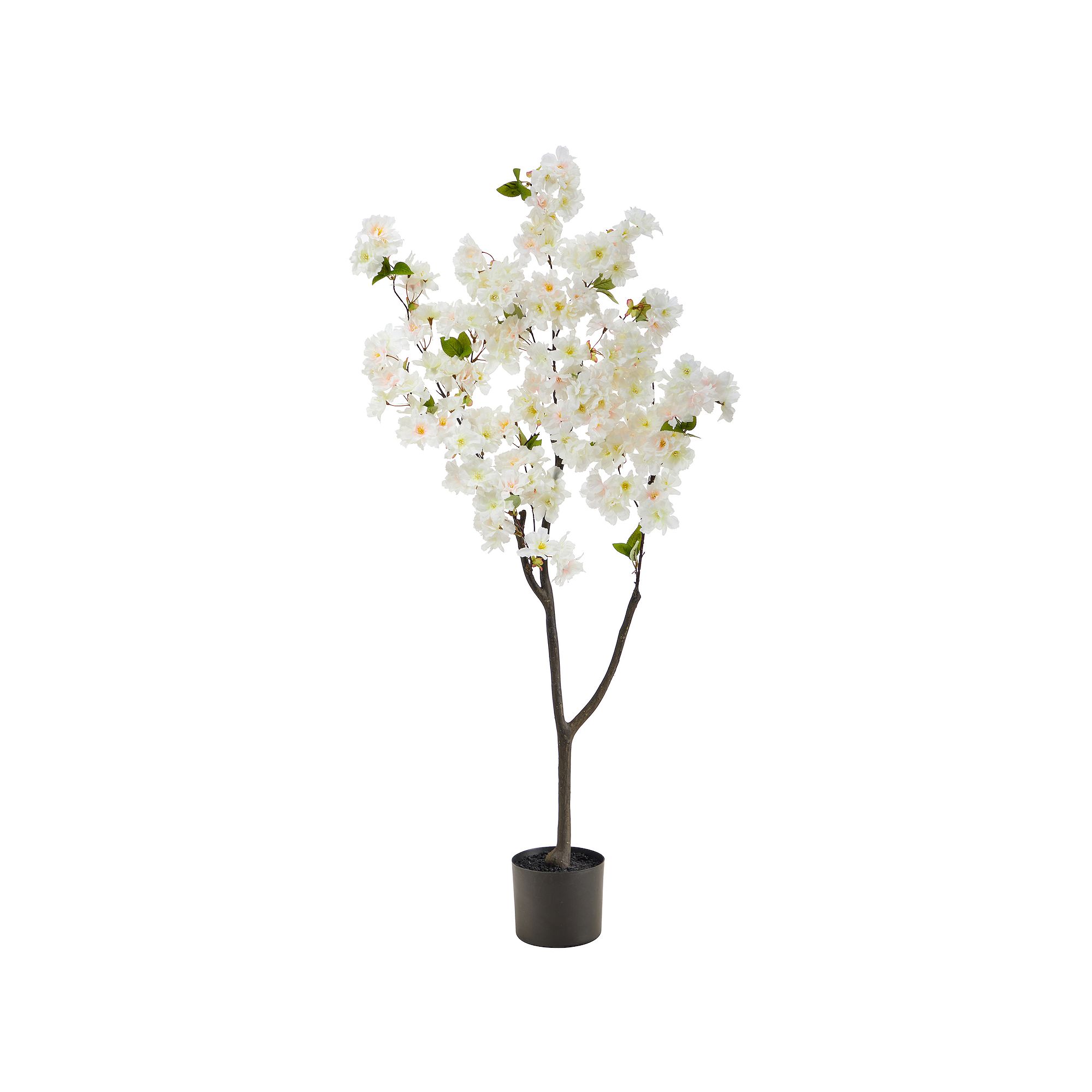 nearly natural 4-ft. Cherry Blossom Artificial Tree, White