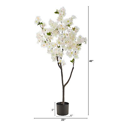 nearly natural 4-ft. Cherry Blossom Artificial Tree