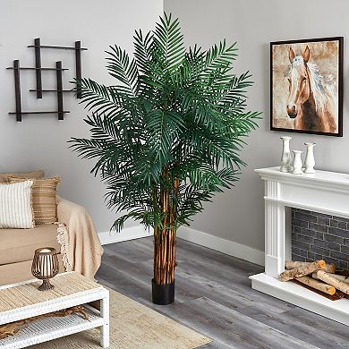 nearly natural 7-ft. Areca Palm Artificial Tree