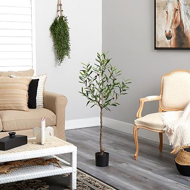 nearly natural 4-ft. Olive Artificial Tree