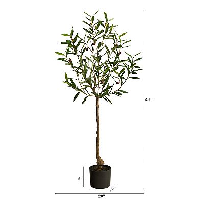 nearly natural 4-ft. Olive Artificial Tree