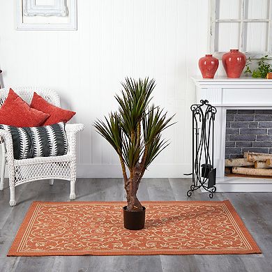 nearly natural 46-in. UV Resistant Yucca Artificial Tree