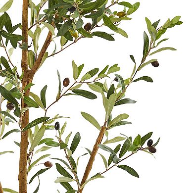 nearly natural 82-in. Olive Artificial Tree