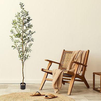 nearly natural 82-in. Olive Artificial Tree