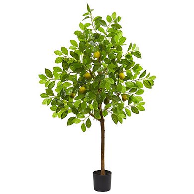 nearly natural 4-ft. Lemon Artificial Tree