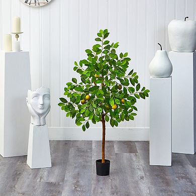 nearly natural 4-ft. Lemon Artificial Tree