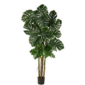 nearly natural 6-ft. Monstera Artificial Tree