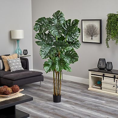 nearly natural 6-ft. Monstera Artificial Tree