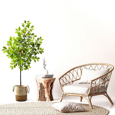 nearly natural 61-in. Lemon Artificial Tree