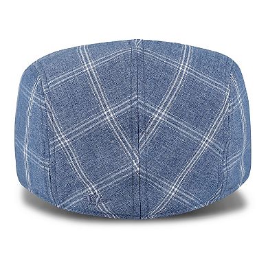 Men's Dockers Plaid Flat Dome Top Ivy Cap
