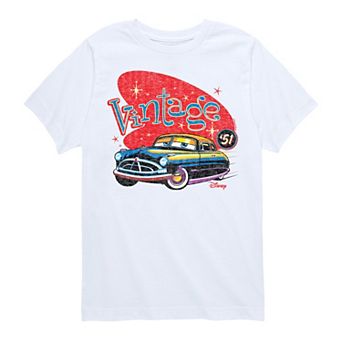 Disney / Pixar’s Cars Boys 8-20 Vintage Doc Hudson Graphic Tee