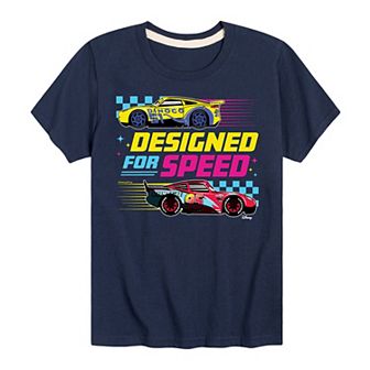 Disney / Pixar’s Cars Boys 8-20 Designed For Speed Graphic Tee