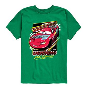 Disney / Pixar’s Cars Boys 8-20 Lightning McQueen Graphic Tee