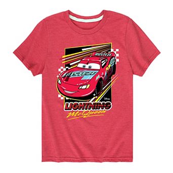 Disney / Pixar’s Cars Boys 8-20 Lightning McQueen Graphic Tee