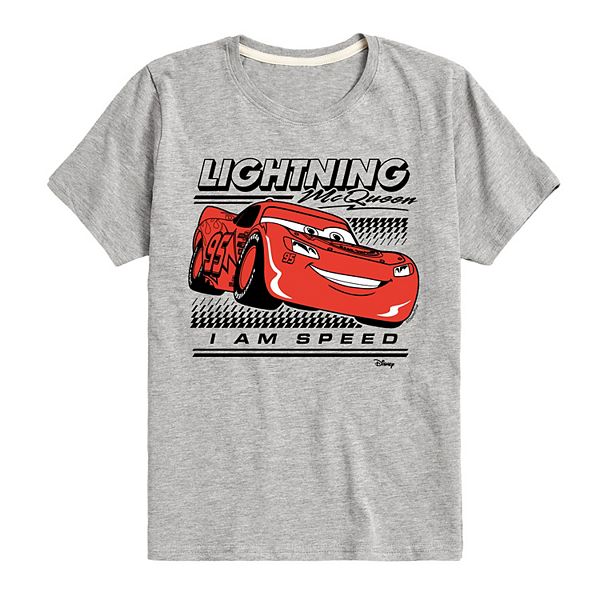 Disney / Pixar’s Cars Boys 8-20 I Am Speed Lightning McQueen Graphic Tee