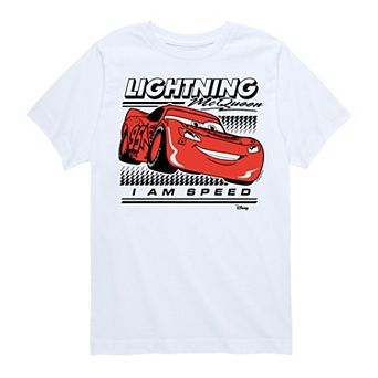 Disney / Pixar’s Cars Boys 8-20 I Am Speed Lightning McQueen Graphic Tee