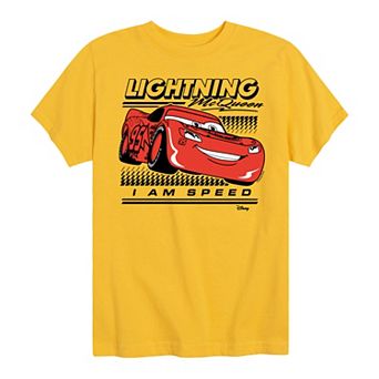 Disney / Pixar’s Cars Boys 8-20 I Am Speed Lightning McQueen Graphic Tee