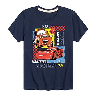 Disney / Pixar’s Cars Boys 8-20 Mater & McQueen Graphic Tee