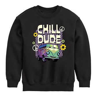 Disney / Pixar’s Cars Boys 8-20 Filmore Chill Dude Fleece Sweatshirt