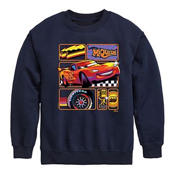 Disney / Pixar’s Cars Boys 8-20 Lightning McQueen Fleece Sweatshirt