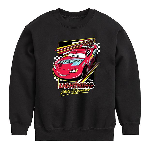 Disney Pixar Cars Lightning Mcqueen Big Boys Fleece Hoodie & Pants