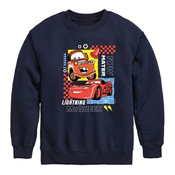 Disney / Pixar’s Cars Boys 8-20 Mater & McQueen Fleece Sweatshirt
