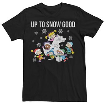 Men's Rugrats Gang Up To Snow Good Graphic Tee